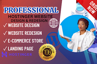 do hostinger wordpress website, hostinger website design and duda weebly website