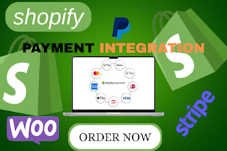 setup shopify payment integration stripe paypal klarna woocommerce fix website