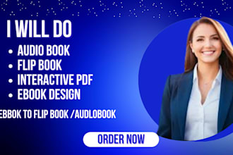 design audiobook, flipbook, convert ebook to flipbook audiobook pdf in designrr