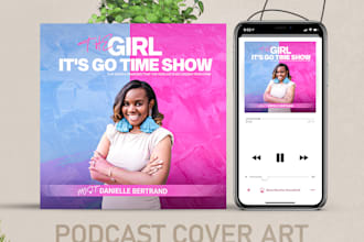 design podcast cover art, album cover and unique artwork