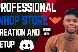 create and setup your whop store for your business