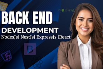 do backend development with nodesjs phython PHP django