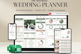 wedding planner spreadsheet wedding budget planner wedding google sheet tracker