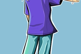 draw cartoon anime art pfp fanart