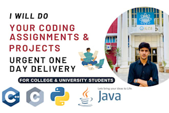 review,do and help in cpp java and python coding assignments and projects