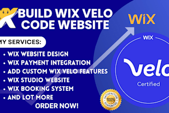 build fix wix website wix studio wix velo code wix payment gateway wix features
