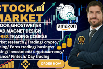 write stock market ebook, forex trading, trading course, cryptocurrency, finance