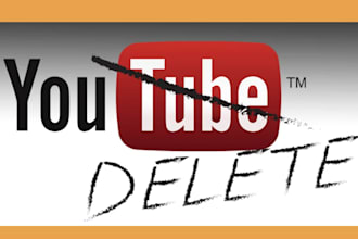 help you permanently delete your youtube channel or videos