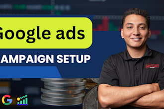 setup, audit, optimize and manage google ads PPC search campaigns expertly