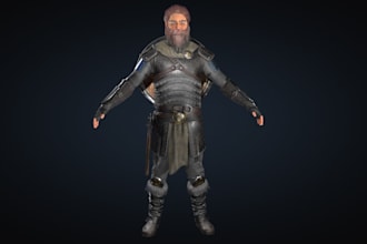 unreal engine characters for games, films, unity texture, control rig, animation