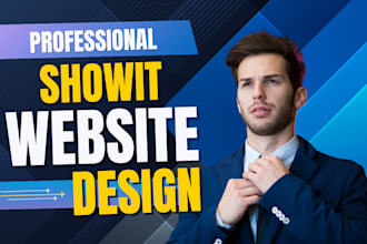 design and build custom responsive showit websites