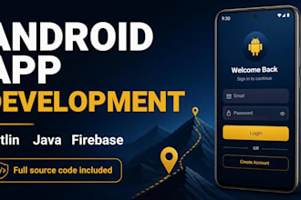 build your android app with kotlin, java and firebase