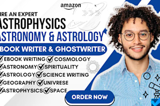 ghostwrite ebook on astronomy, astrology, astrophysics, report, articles, space