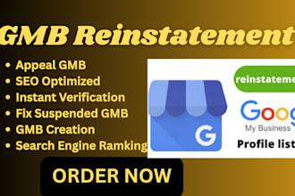 recover and fix suspended google my business profile, appeal gmb reinstatement