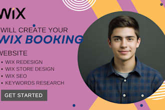 do wix booking, make wix website, create wix, layout