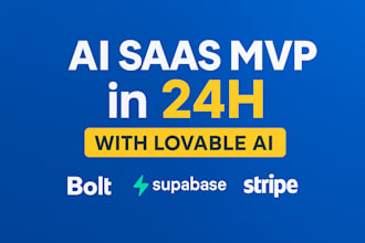 ai saas mvp in 24h with lovable ai bolt supabase cursor v0 ai agent stripe