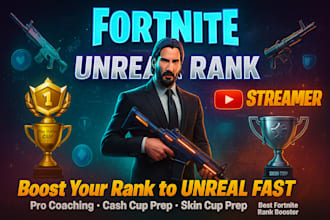 help coach you to get your desired rank in fortnite