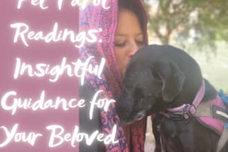 tarot reading to receive a message from your pet