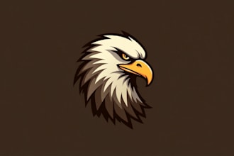 do make eagle mascot logo