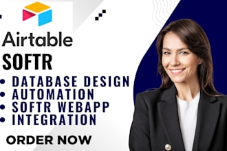 expert airtable database, softr webapp, client portal, job board, marketplace