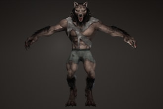 unreal engine 3d warrior model, unity 3d model, 4k texture, ue5 rig, animation