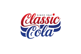 design soft drink brand logo
