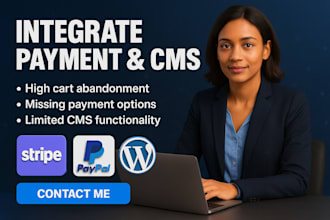 integrate stripe and paypal payment gateway in your website or web app