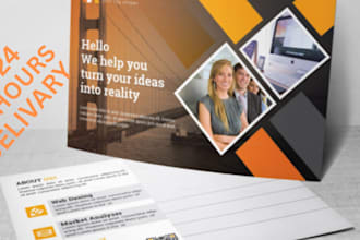 create stunning postcards for business, events, promotions