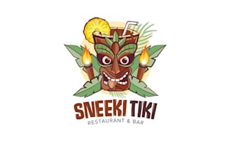 design wonderful tiki bar logo
