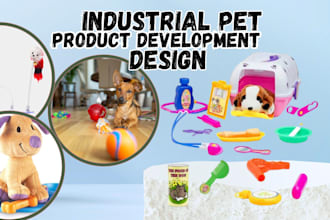 design professional 3d cad modelling pet toy design prototype for manufacturers