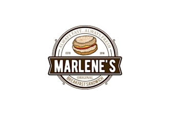 design particular breakfast food truck logo