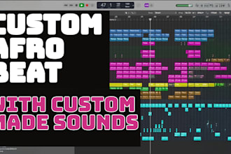 produce a custom afrobeat beat for you