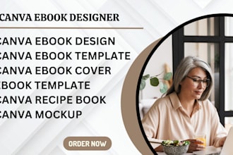 canva ebook design, canva ebook cover, lead mangnet, wokbook design, recipe book
