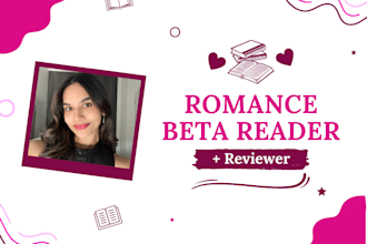 beta read and review your romance book