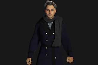 3d game character, game environment, stylized character, animation, game assets