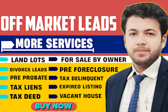 do tired landlords vacant homes fsbo properties expired listings tax deeds leads