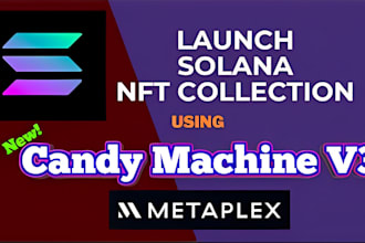 develop solana nft mint websites, marketplaces, customize metaplex candy machine