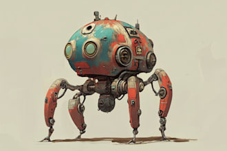 draw detailed warhammer illustration