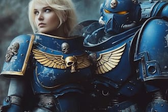 do your star wars, warhammer 40k or starcraft character