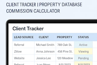 create custom excel templates for real estate professionals