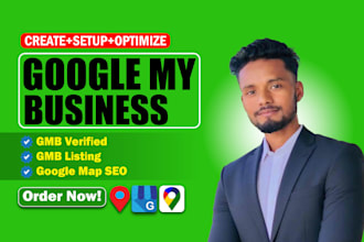 create and optimize your gmb profile with google maps and local SEO