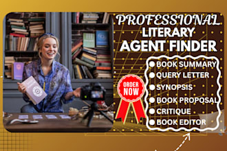 find top literary agents, critique your novel, query package, and book proposal