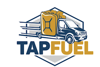 do modern super fuel and diesel, lpg gas delilvery logo design