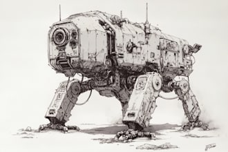 design your favorite warhammer character art illustration