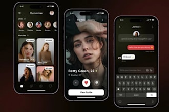 build dating app like tinder bumble okcupid plenty of fish for android and ios