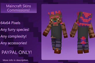 make a custom minecraft skin