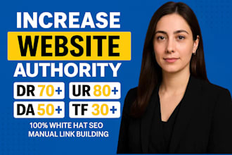 increase domain rating ahrefs DR domain authority moz da majestic tf