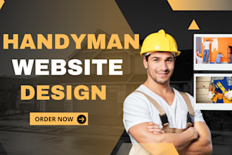 design handyman website, hvac website, plumbing website, construction website