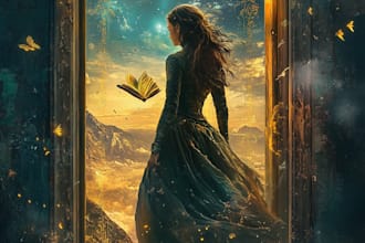 design best selling fantasy book cover for you