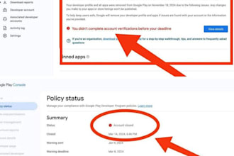 fix identity verification in google play console